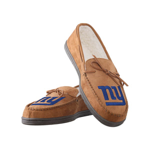 New York Giants NFL Mens Moccasin Slippers
