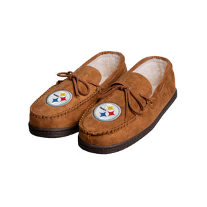 Pittsburgh Steelers NFL Mens Moccasin Slippers