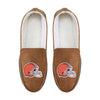 Cleveland Browns NFL Mens Beige Moccasin Slipper