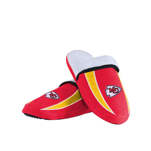 Kansas City Chiefs NFL Mens Sherpa Slide Slippers