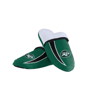 New York Jets NFL Mens 1998-2018 Sherpa Slide Slippers