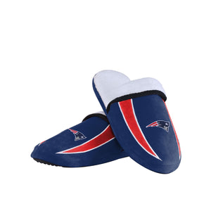 New England Patriots NFL Mens Sherpa Slide Slippers