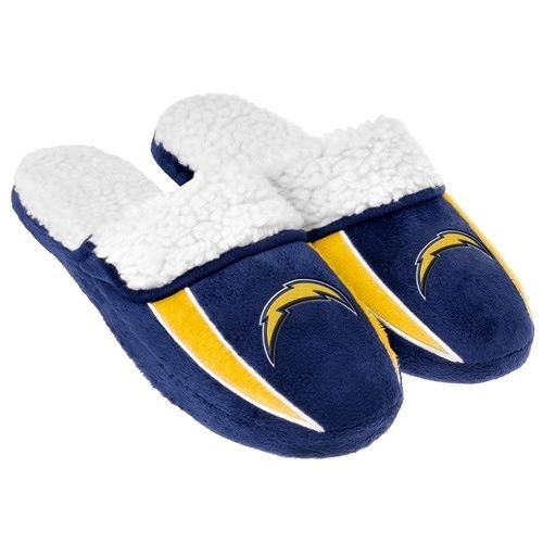 Denver Broncos NFL Mens Sherpa Slide Slippers