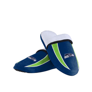 Seattle Seahawks NFL Mens Sherpa Slide Slippers