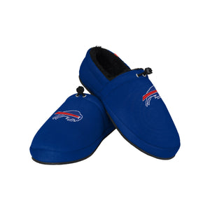 Buffalo Bills NFL Mens Big Logo Athletic Moccasin Slippers