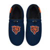 Chicago Bears NFL Mens Big Logo Athletic Moccasin Slippers