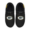 Green Bay Packers NFL Mens Big Logo Athletic Moccasin Slippers