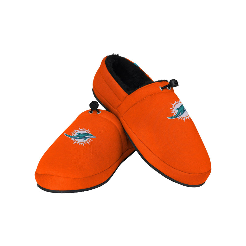 Miami Dolphins NFL Mens Moccasin Slippers