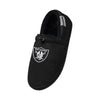 Las Vegas Raiders NFL Mens Big Logo Athletic Moccasin Slippers