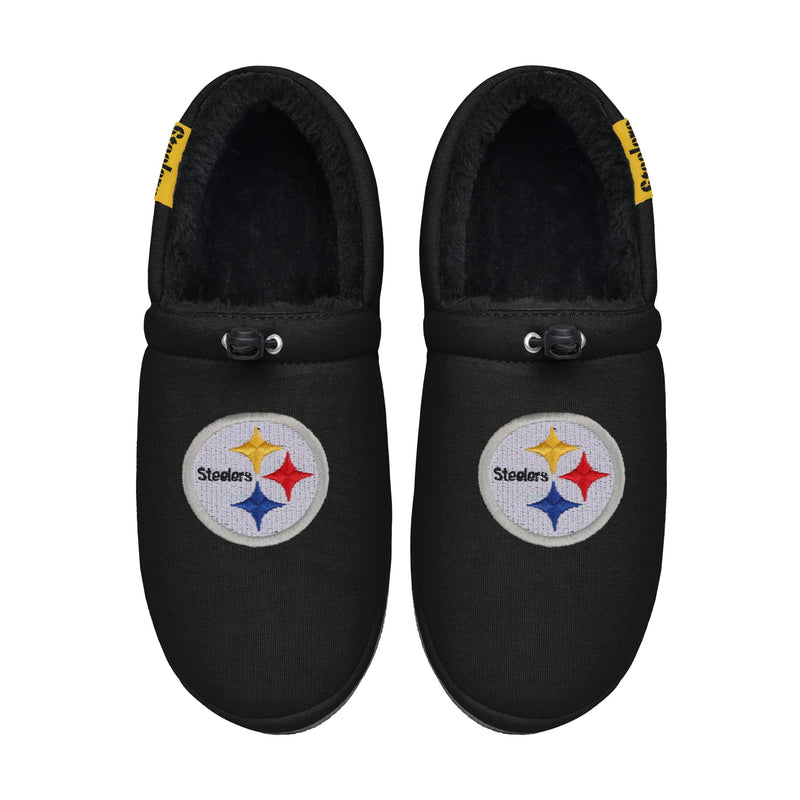 PITTSBURGH STEELERS MEN'S MOCCASIN SLIPPERS