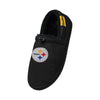 Pittsburgh Steelers NFL Mens Big Logo Athletic Moccasin Slippers