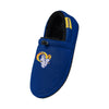 Los Angeles Rams NFL Mens Big Logo Athletic Moccasin Slippers