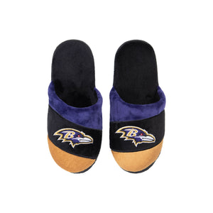 Baltimore Ravens NFL Youth Colorblock Slide Slipper