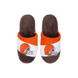 Cleveland Browns NFL Youth Colorblock Slide Slipper