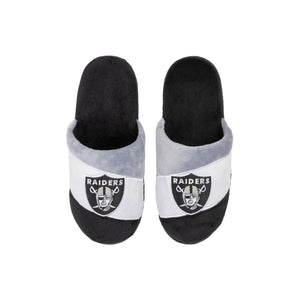 Las Vegas Raiders NFL Youth Colorblock Slide Slipper