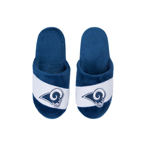 Los Angeles Rams NFL Youth Colorblock Slide Slipper