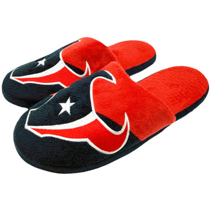 Houston Texans NFL Mens Colorblock Slide Slippers