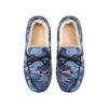 New England Patriots NFL Mens Printed Camo Moccasin Slippers
