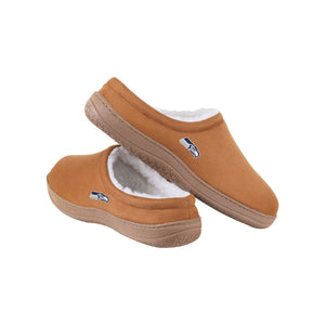 Seattle Seahawks NFL Mens Low Top Suede Slippers