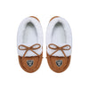 Las Vegas Raiders NFL Youth Moccasin Slippers