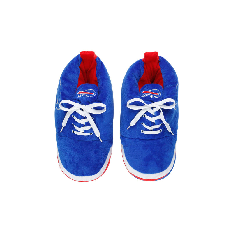 Women's FOCO Buffalo Bills Script Cross Slide Slippers