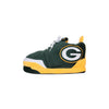 Green Bay Packers NFL Youth Plush Sneaker Slippers