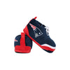 New England Patriots NFL Youth Plush Sneaker Slippers
