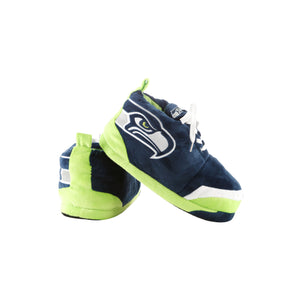 Seattle Seahawks NFL Youth Plush Sneaker Slippers