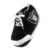 Las Vegas Raiders NFL Plush Sneaker Slipper