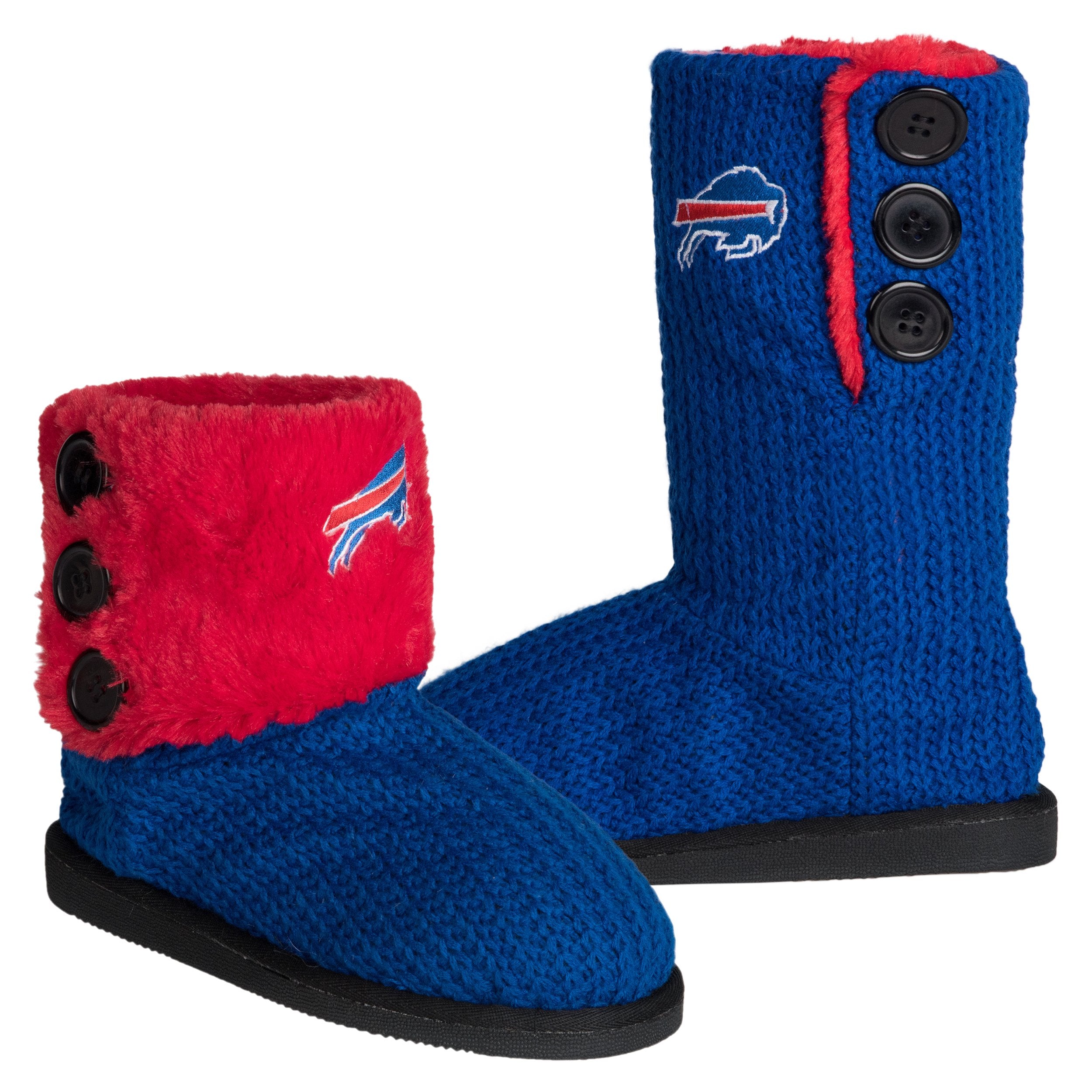 Buffalo Bills Womens Size S-XL Boot Slippers B5 103