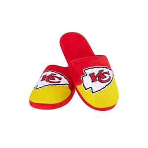 Kansas City Chiefs NFL Youth Logo Staycation Slippers