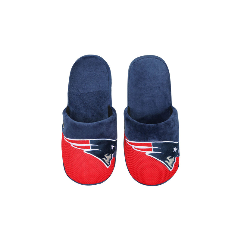 New England Patriots NFL Youth Plush Sneaker Slippers