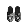 Las Vegas Raiders NFL Youth Logo Staycation Slippers