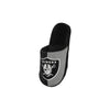 Las Vegas Raiders NFL Youth Logo Staycation Slippers