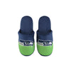 Seattle Seahawks NFL Youth Logo Staycation Slippers