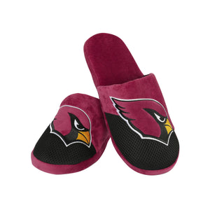 Arizona Cardinals NFL Mens Logo Staycation Slippers