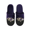 Baltimore Ravens NFL Mens Logo Staycation Slippers