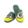 Green Bay Packers NFL Mens Logo Staycation Slippers