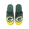 Green Bay Packers NFL Mens Logo Staycation Slippers