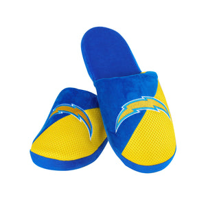 Los Angeles Chargers NFL Mens Logo Staycation Slippers