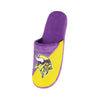 Minnesota Vikings NFL Mens Logo Staycation Slippers