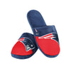 New England Patriots NFL Mens Logo Staycation Slippers