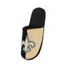 New Orleans Saints NFL Mens Logo Staycation Slippers