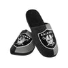 Las Vegas Raiders NFL Mens Logo Staycation Slippers