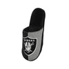 Las Vegas Raiders NFL Mens Logo Staycation Slippers