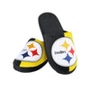 Pittsburgh Steelers NFL Mens Logo Staycation Slippers