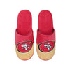 San Francisco 49ers NFL Mens Logo Staycation Slippers