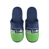 Seattle Seahawks NFL Mens Logo Staycation Slippers