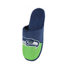 Seattle Seahawks NFL Mens Logo Staycation Slippers