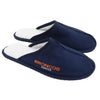 Denver Broncos NFL Mens Team Color Wordmark Open Back Moccasin Slippers